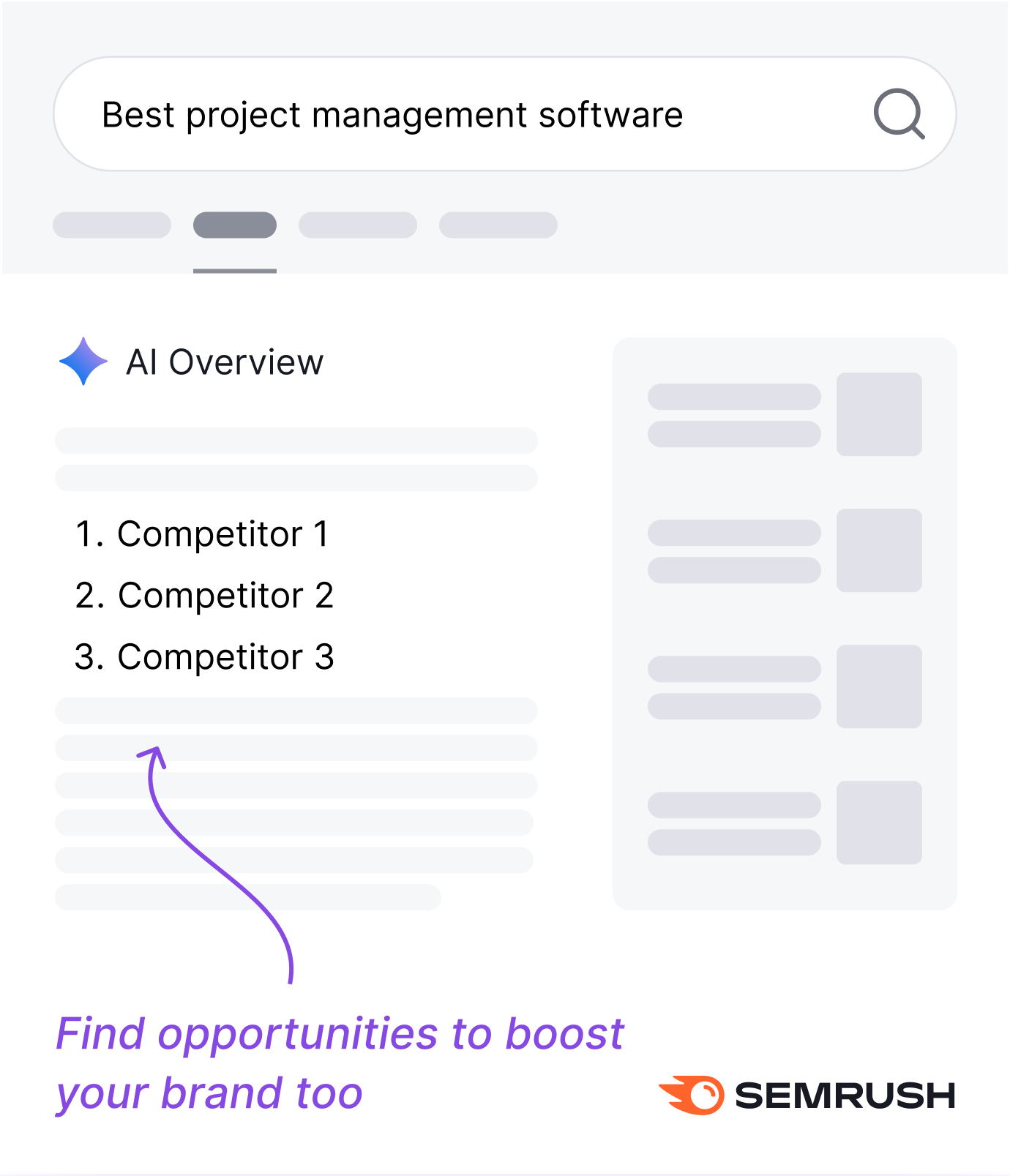 Competitor Visibility in AI Overviews