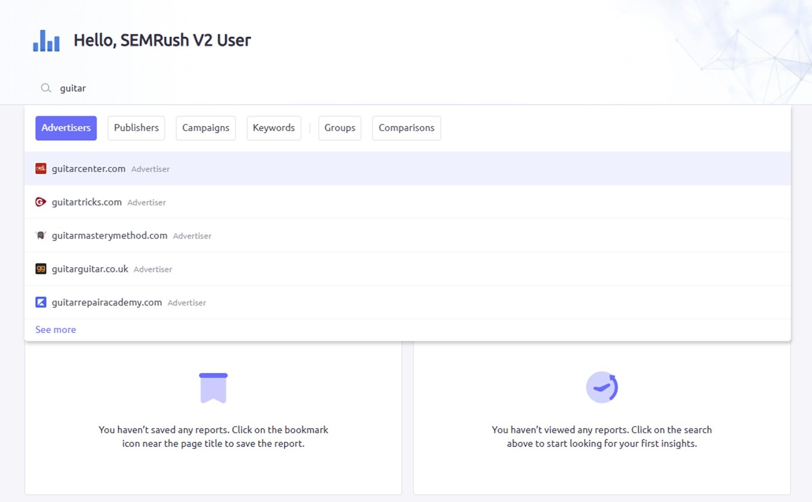 Setting up your first report in AdClarity — Advertising Intelligence