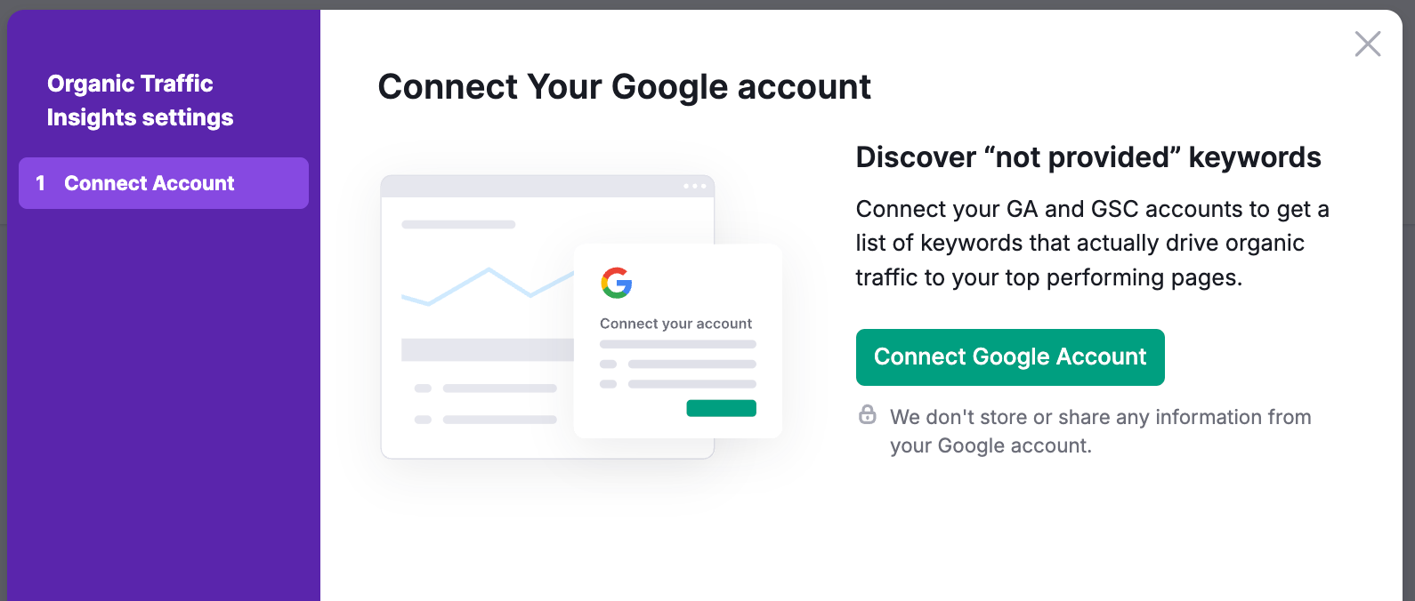Configuring Organic Traffic Insights image 2