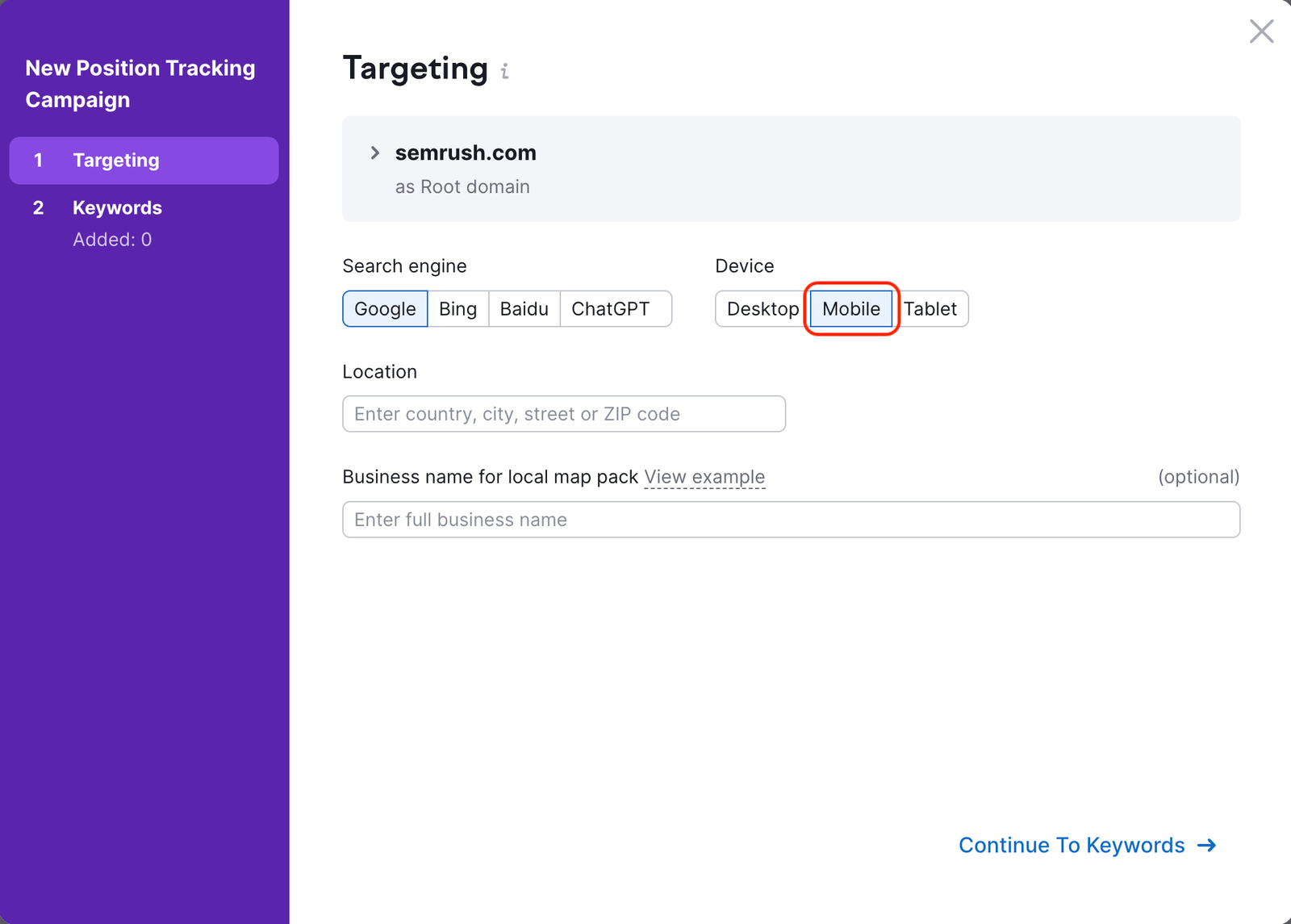 How to Gather Mobile SEO Data on Semrush image 11